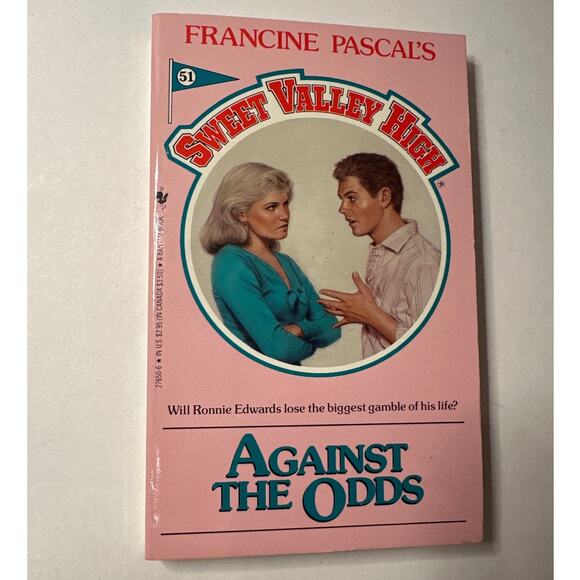 Sweet Valley High 1ST Edition First Print Book #51 Against The Odds VTG 1980s - Picture 2 of 8